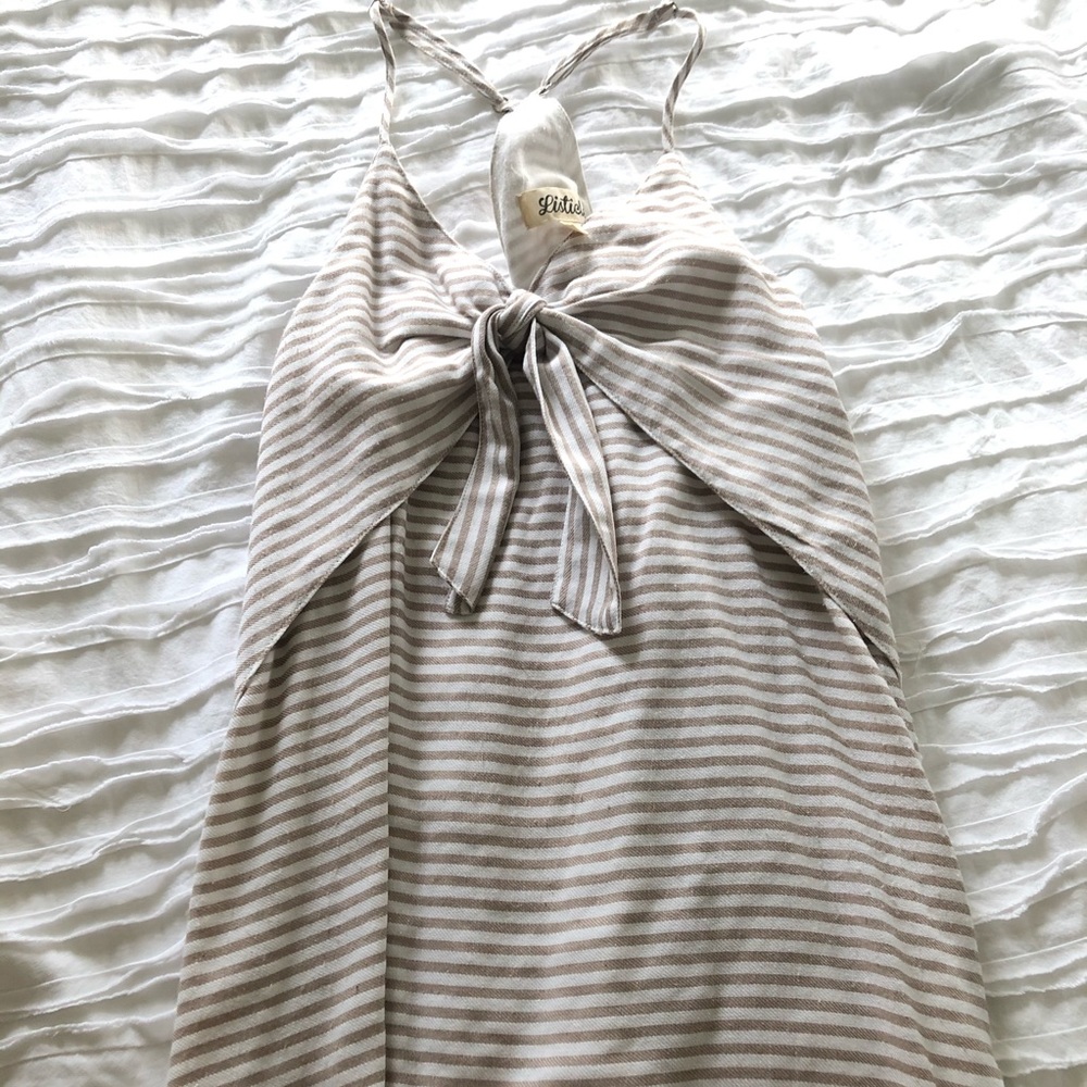 STRIPED DRESS - Picture 6 of 6